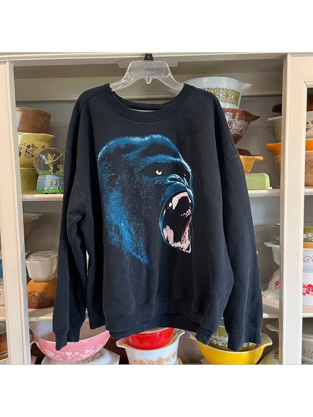 21 MEN 90s Vintage Gorilla Kong Crewneck Sweatshirt Made In USA - Size XL